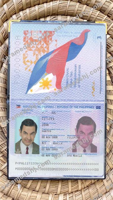 Philippines passport photo look